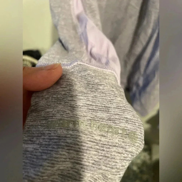 Lululemon run full tilt pullover in lavender size 8 - Picture 5 of 11